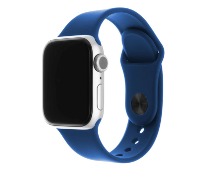 Pasek i akcesoria do zegarków FIXED Silicone Strap Set do Apple Watch royal blue FIXSST-434-ROBL